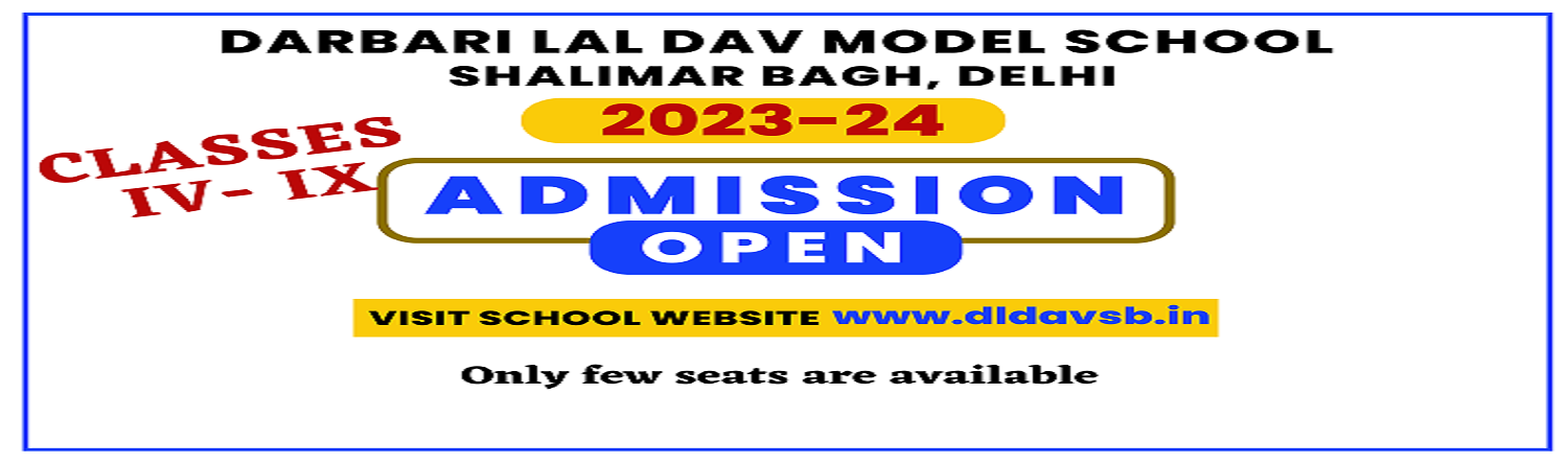 ADMISSIONS TO CLASSES